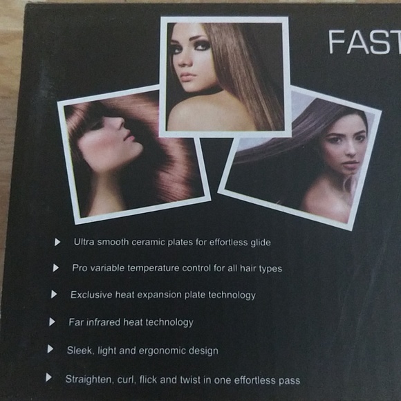 Comb hair Straightener Pink New - Picture 6 of 7